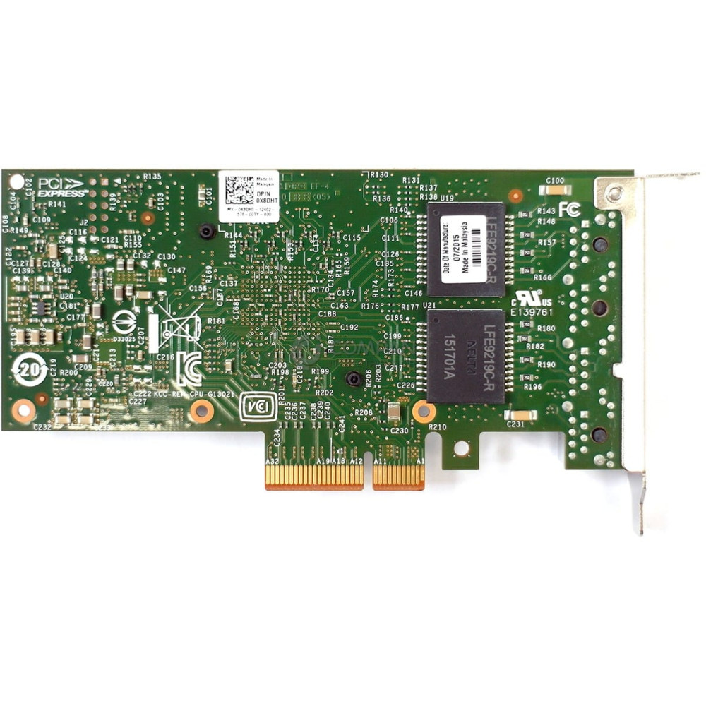 X8DHT LP DELL I350-T4 QUAD PORT 1GB NETWORK INTERFACE ADAPTER LOW PROFILE